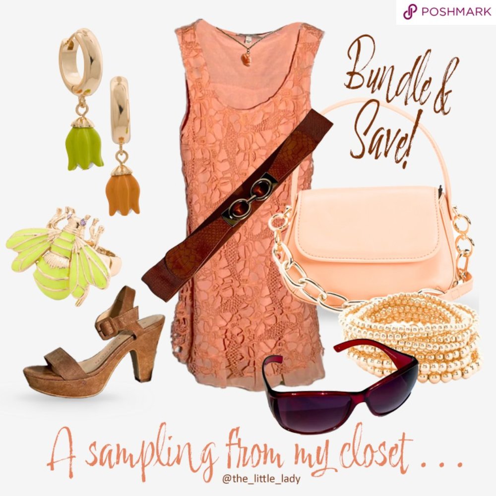 Carved coral rose flower pendant gold chain vintage 18” necklace floral dainty - Picture 4 of 8